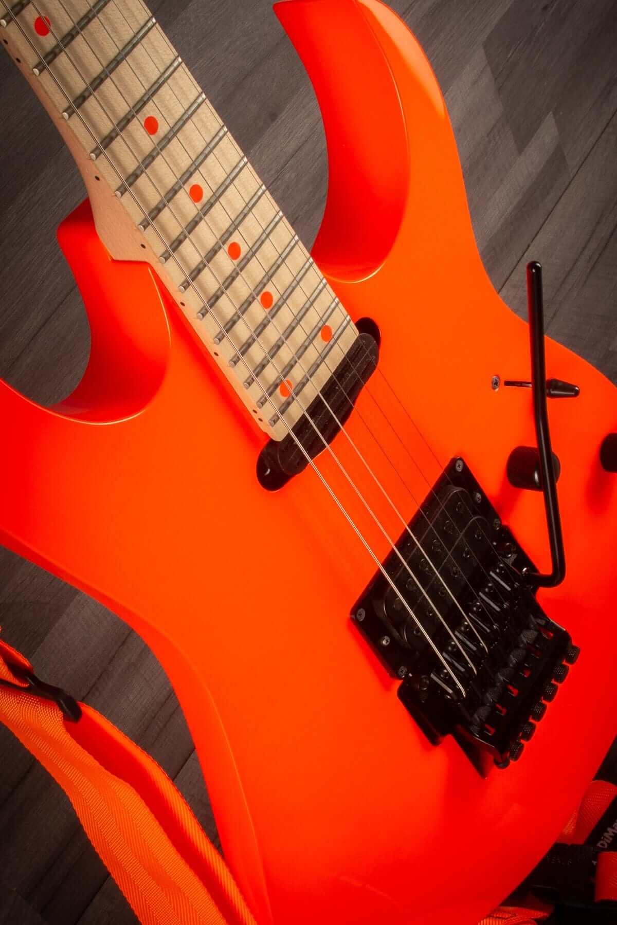 Ibanez Electric Guitar USED - Ibanez - RG565 Florescent Orange