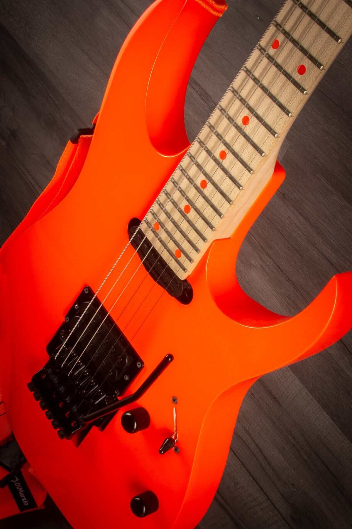 Ibanez Electric Guitar USED - Ibanez - RG565 Florescent Orange