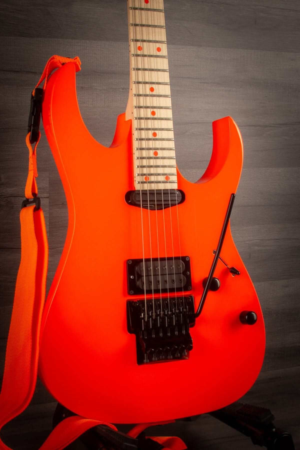 Ibanez Electric Guitar USED - Ibanez - RG565 Florescent Orange