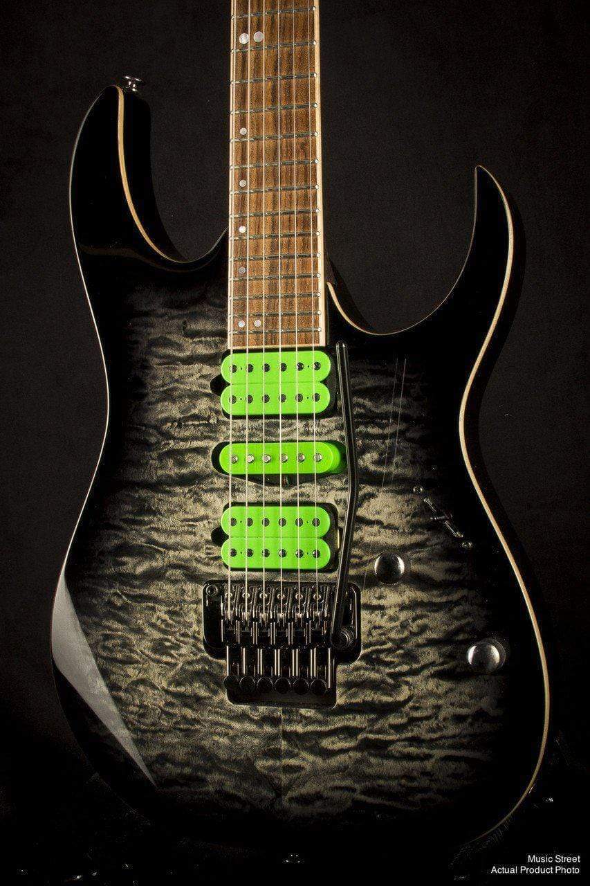 USED - Ibanez Rgm970Wqmz Black Ice Burst