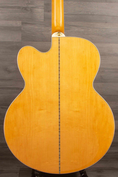 Epiphone J200 EC Studio Solid Top, Fishman Sonitone - Vintage Natural