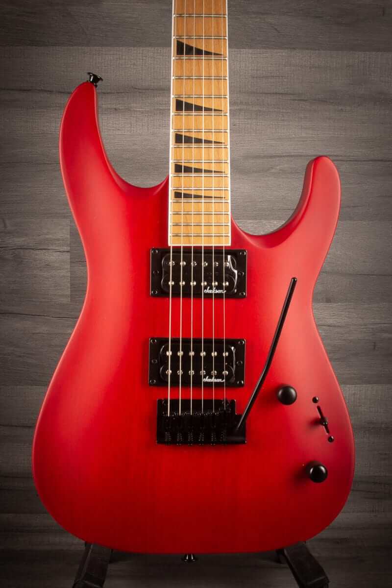 B-Stock Jackson - JS Series Dinky Arch Top JS24 DKAM - Red Stain