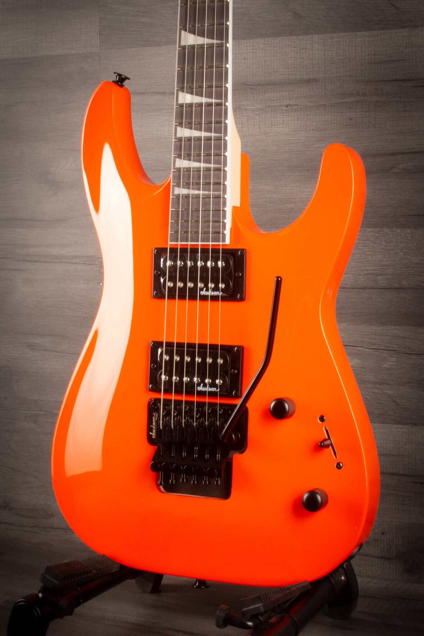 Jackson JS Series Dinky Arch Top JS32 DKA Electric Guitar - Neon Orange