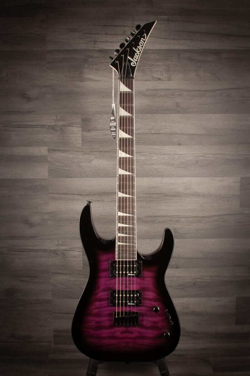 Jackson JS Series Dinky Arch Top JS32Q DKA HT Electric Guitar - Transparent Purple Burst