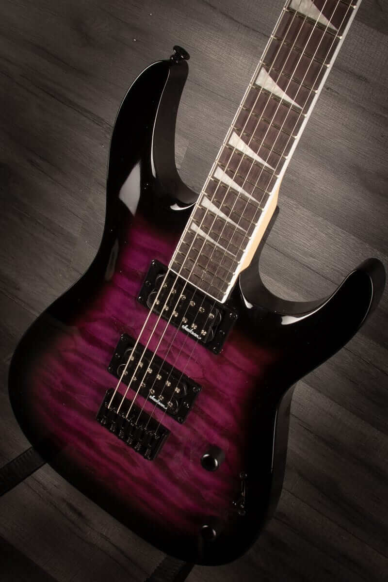 Jackson JS Series Dinky Arch Top JS32Q DKA HT Electric Guitar - Transparent Purple Burst