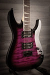 Jackson Electric Guitar Jackson JS Series Dinky Arch Top JS32Q DKA HT, Transparent Purple Burst
