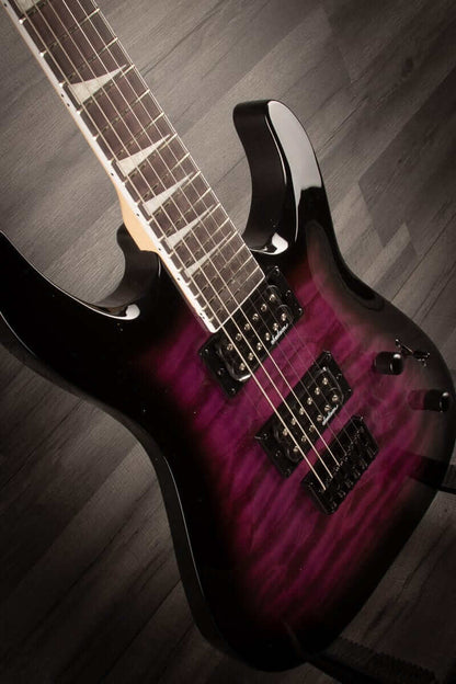 Jackson JS Series Dinky Arch Top JS32Q DKA HT Electric Guitar - Transparent Purple Burst