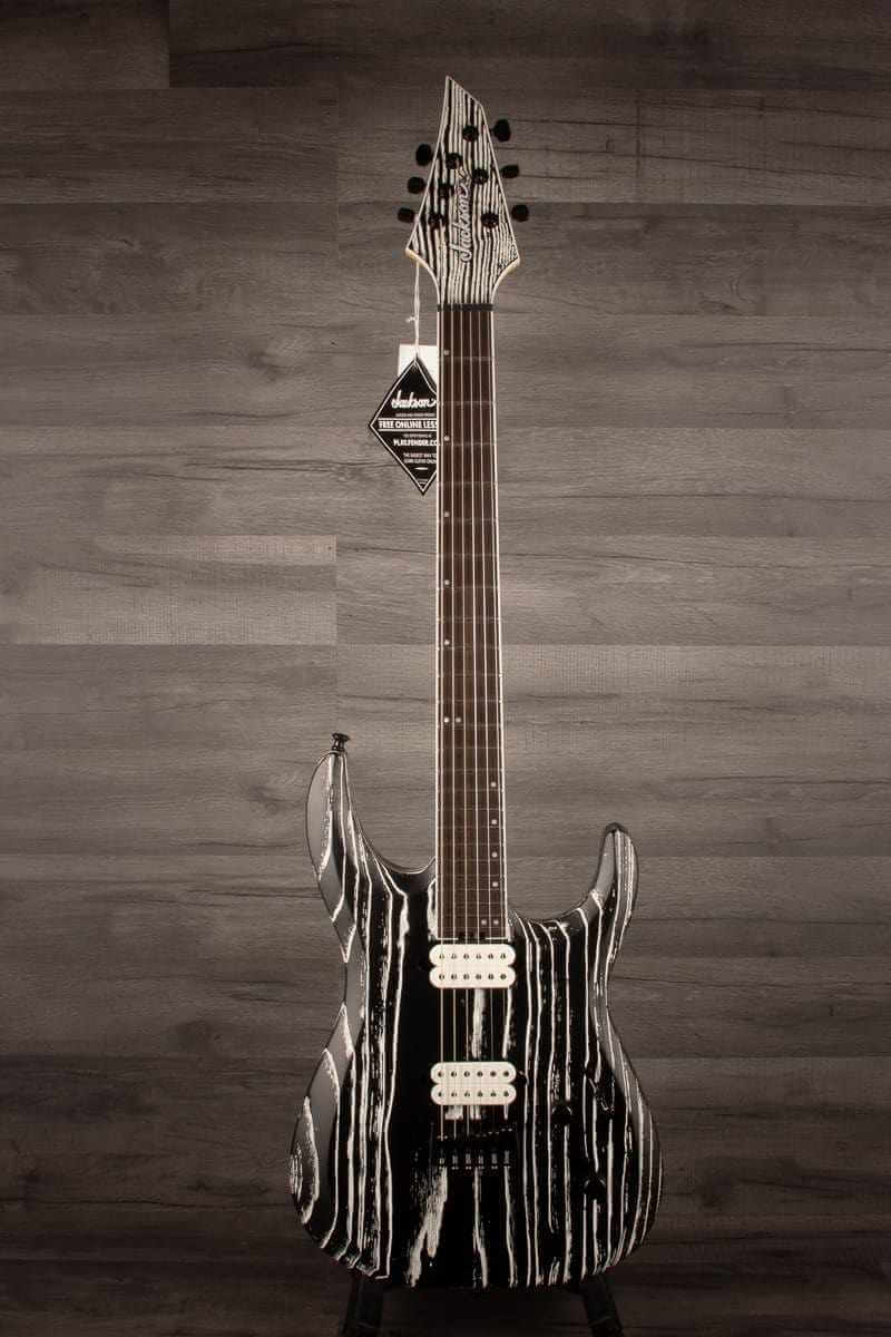 Jackson Pro Series Dinky DK Modern Ash HT6 Electric Guitar - Baked White, Ebony Fingerboard