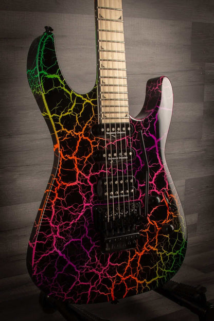 Jackson - Pro Series Soloist™ SL3M, Maple Fingerboard, Rainbow Crackle