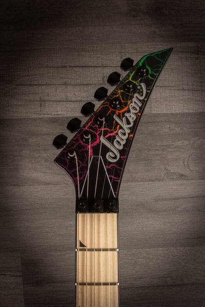 Jackson - Pro Series Soloist™ SL3M, Maple Fingerboard, Rainbow Crackle