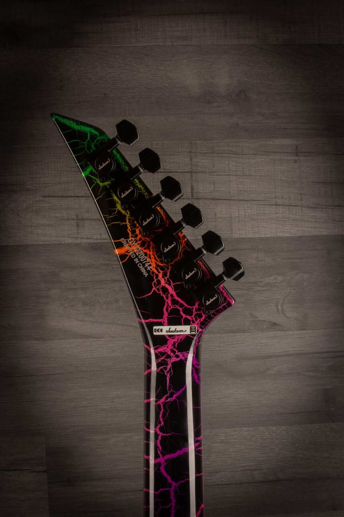 Jackson - Pro Series Soloist™ SL3M, Maple Fingerboard, Rainbow Crackle