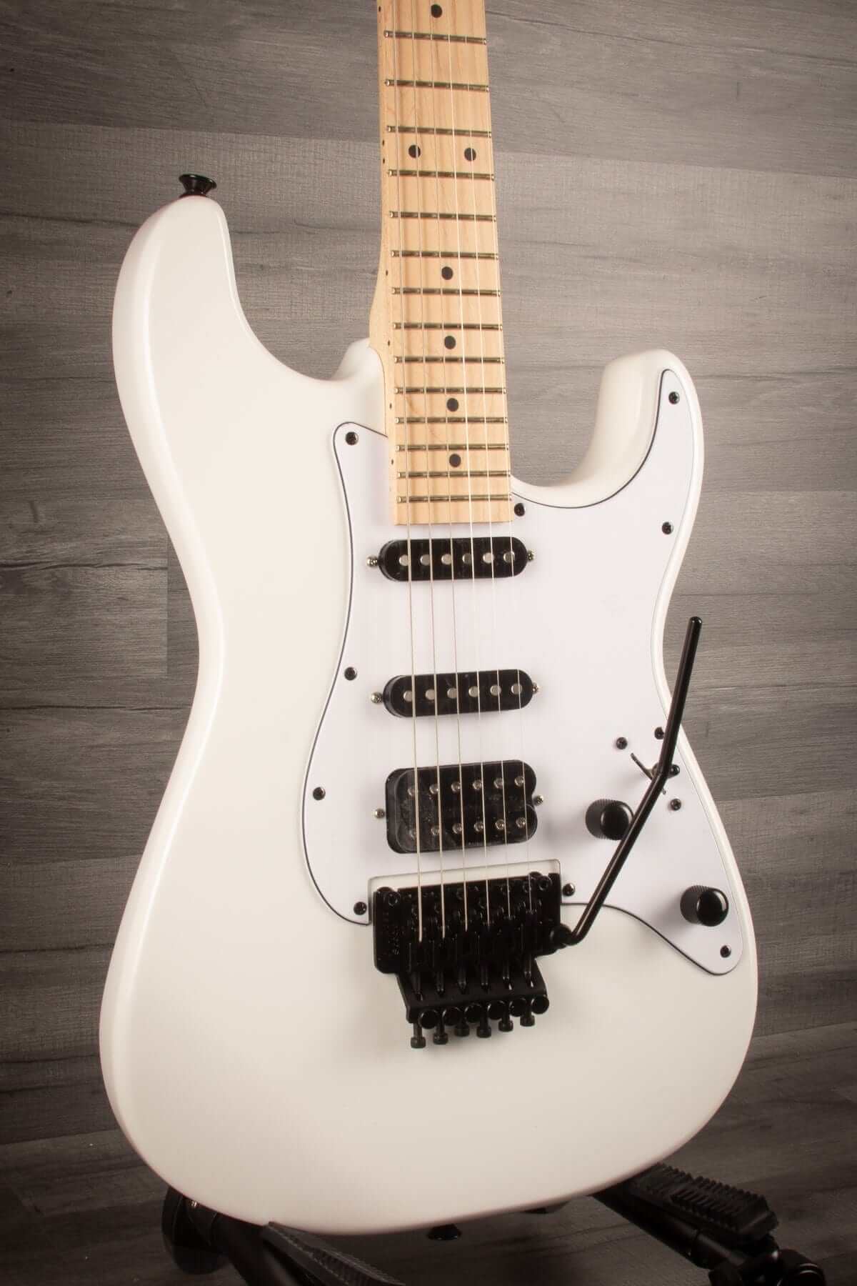 Jackson X Series Adrian Smith SDX Electric Guitar - Snow White with White Pickguard, Maple Fingerboard