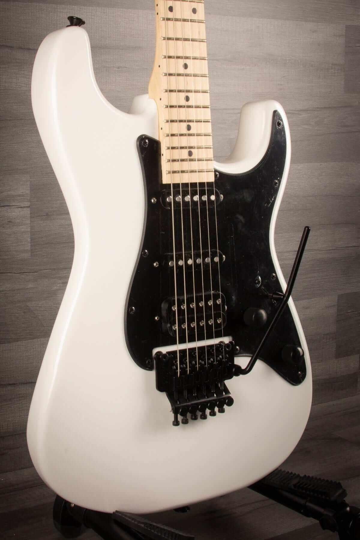 Jackson X Series Adrian Smith SDXM Electric Guitar - Snow White with Black Pickguard, Maple Fingerboard