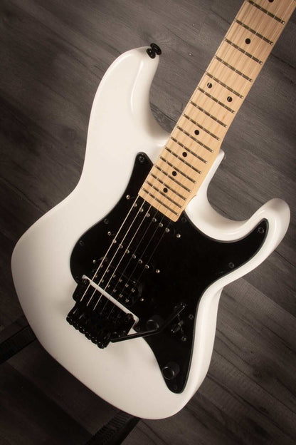 Jackson X Series Adrian Smith SDXM Electric Guitar - Snow White with Black Pickguard, Maple Fingerboard
