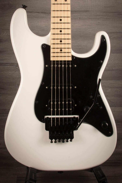 Jackson X Series Adrian Smith SDXM Electric Guitar - Snow White with Black Pickguard, Maple Fingerboard