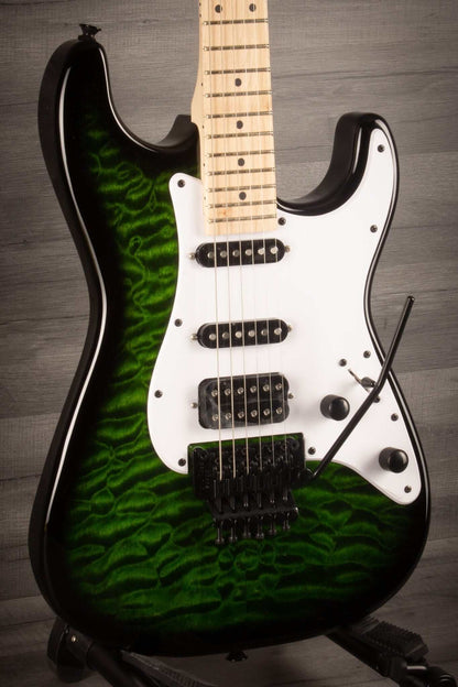 Jackson X Series Adrian Smith Signature SDXQ Electric Guitar - Transparent Green