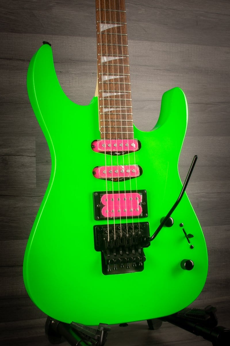 Jackson X Series Dinky™ DK3XR HSS Electric Guitar - Laurel Fingerboard, Neon Green