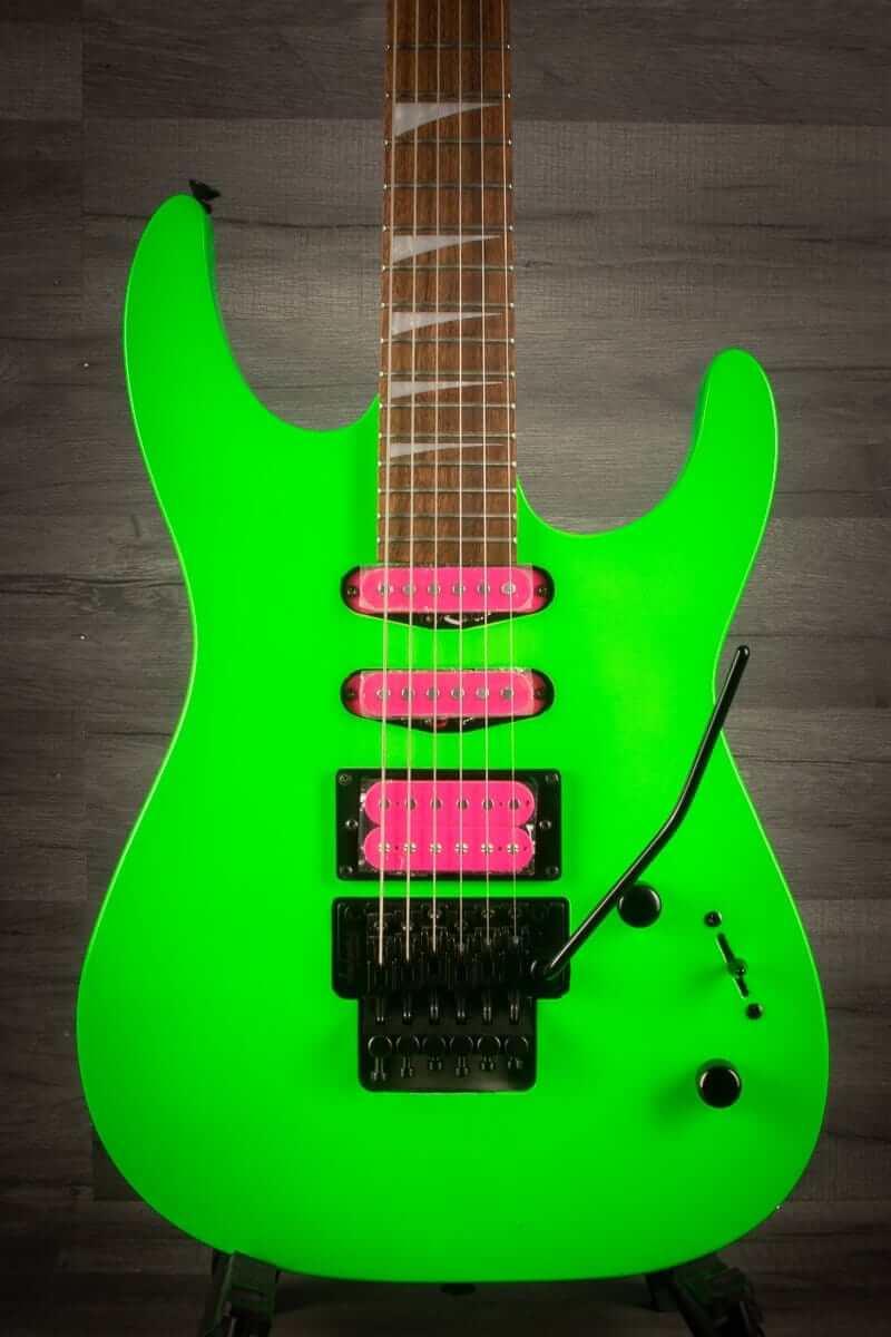 Jackson X Series Dinky™ DK3XR HSS Electric Guitar - Laurel Fingerboard, Neon Green