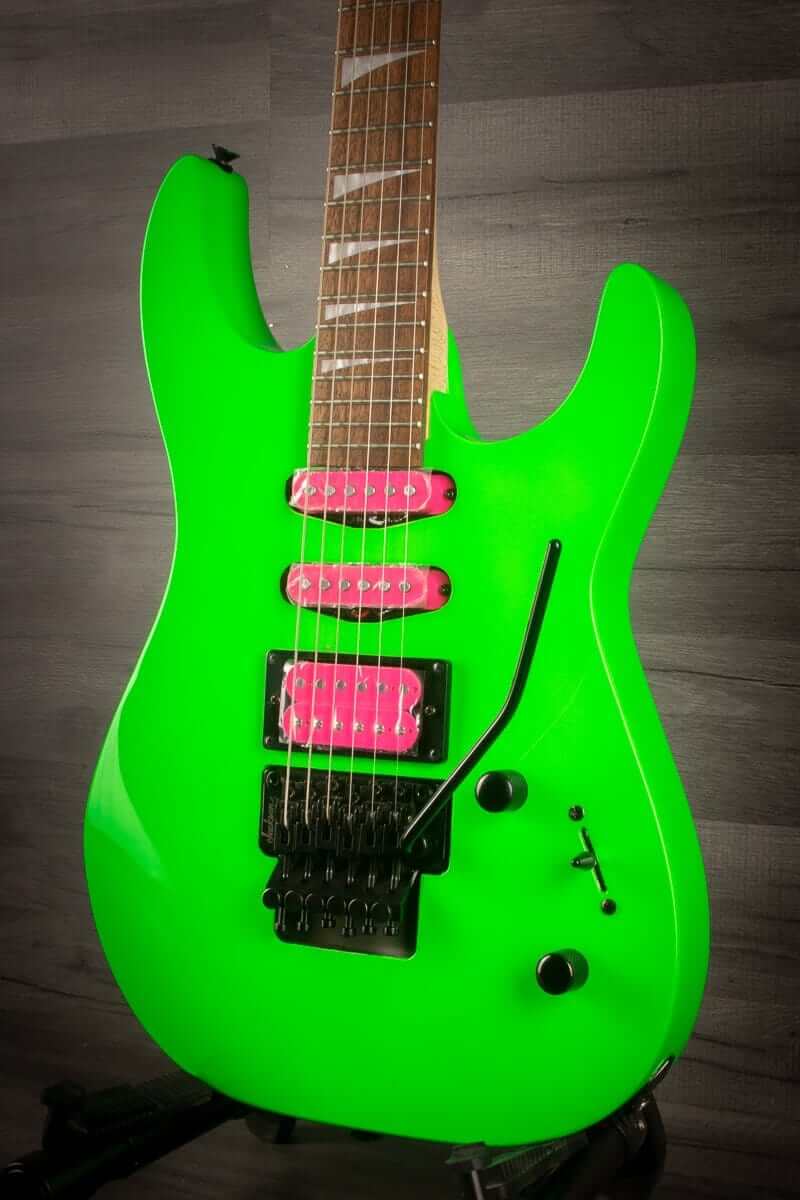 Jackson X Series Dinky™ DK3XR HSS Electric Guitar - Laurel Fingerboard, Neon Green