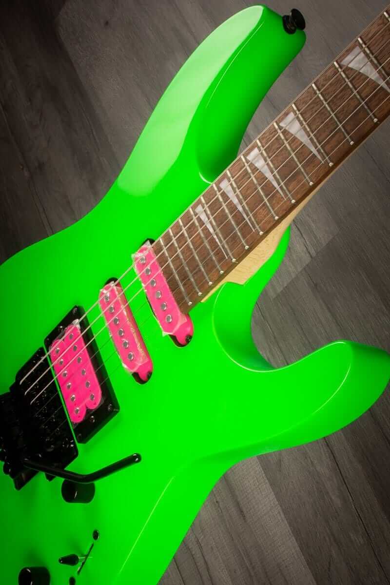 Jackson X Series Dinky™ DK3XR HSS Electric Guitar - Laurel Fingerboard, Neon Green