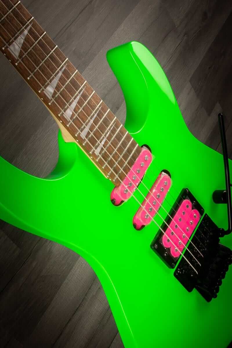 Jackson X Series Dinky™ DK3XR HSS Electric Guitar - Laurel Fingerboard, Neon Green