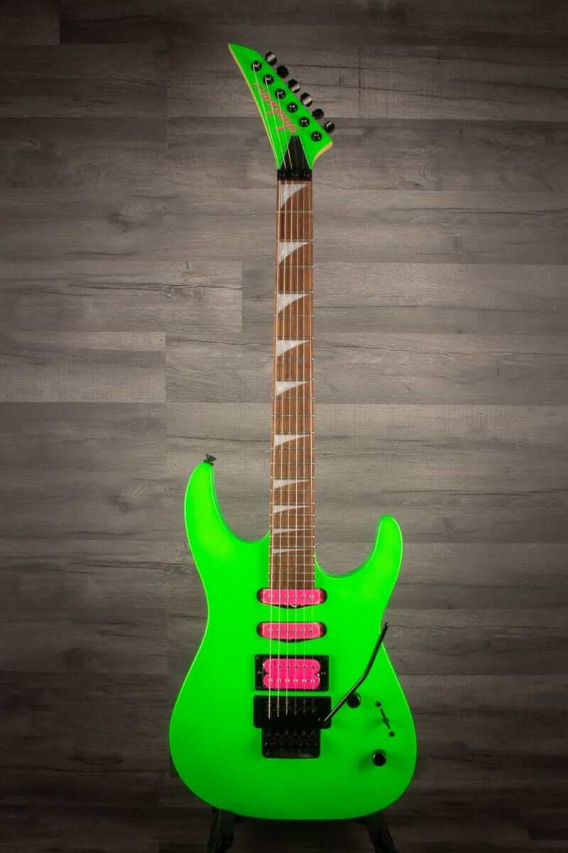 Jackson X Series Dinky™ DK3XR HSS Electric Guitar - Laurel Fingerboard, Neon Green