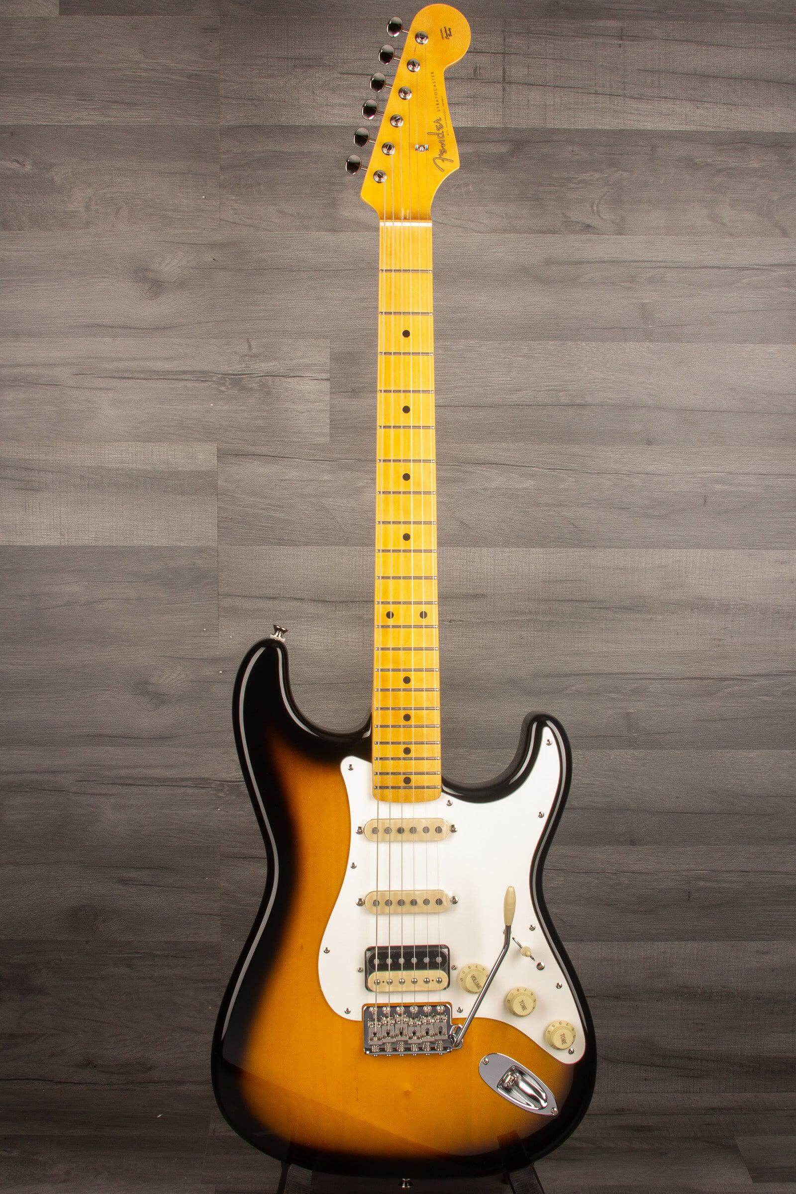 Fender JV Modified '50s Stratocaster®, HSS, Maple Fingerboard, 2 Tone Sunburst