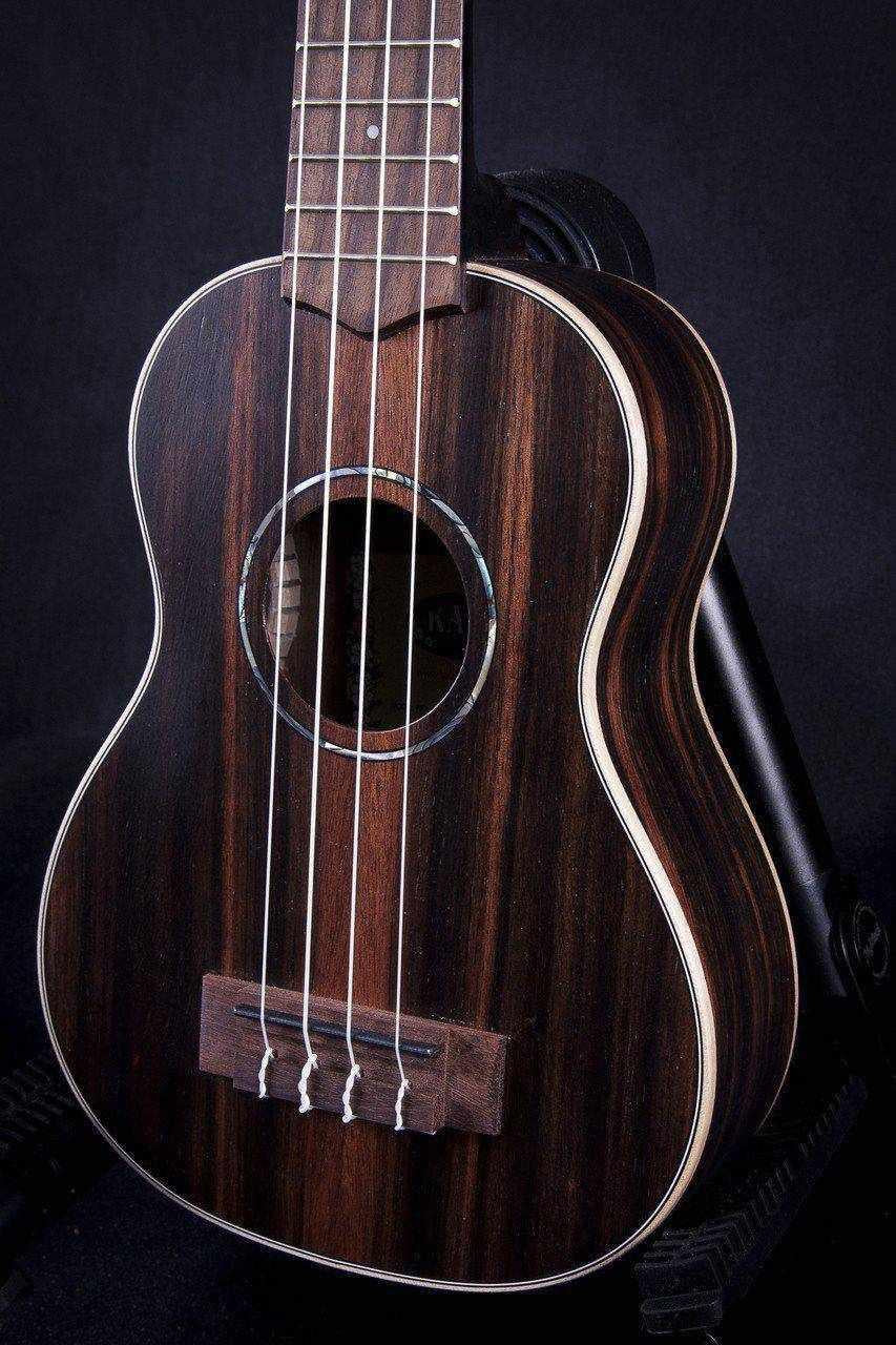 Kala Eby-S Ebony Soprano Ukulele