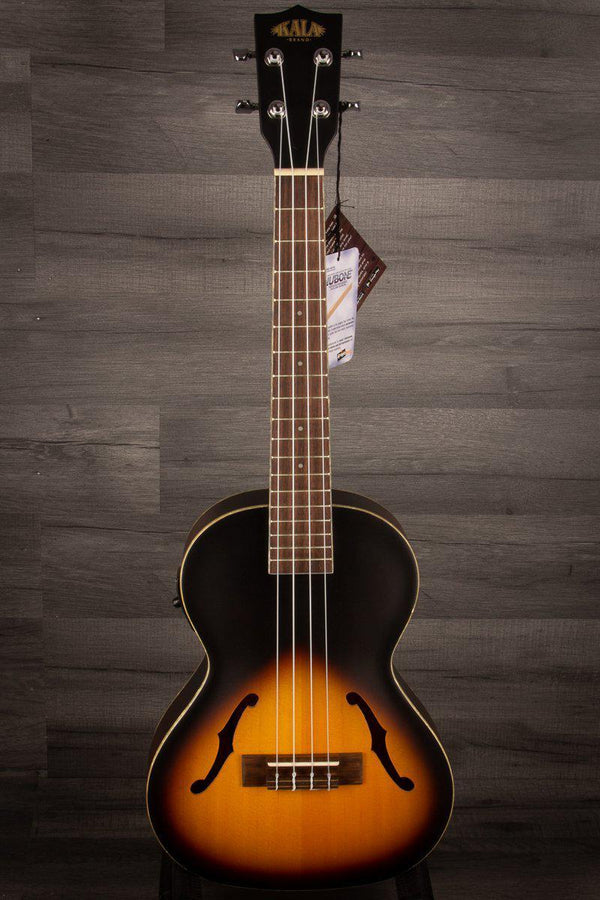 Kala Ukulele Kala KA-JTE-2TS Sunburst Archtop Electro Acoustic Tenor Ukulele