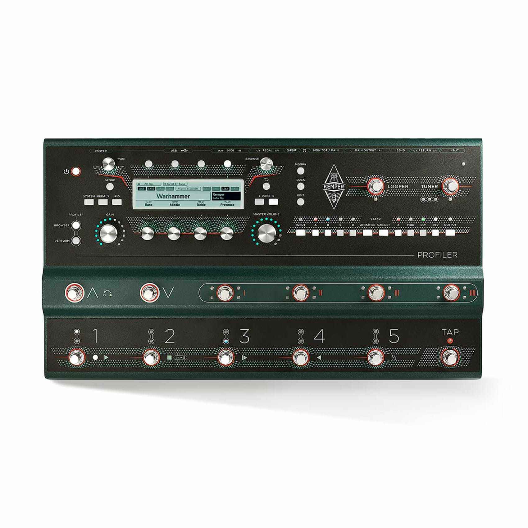 Kemper Profiler Stage Guitar Amp – The Profiler Floorboard