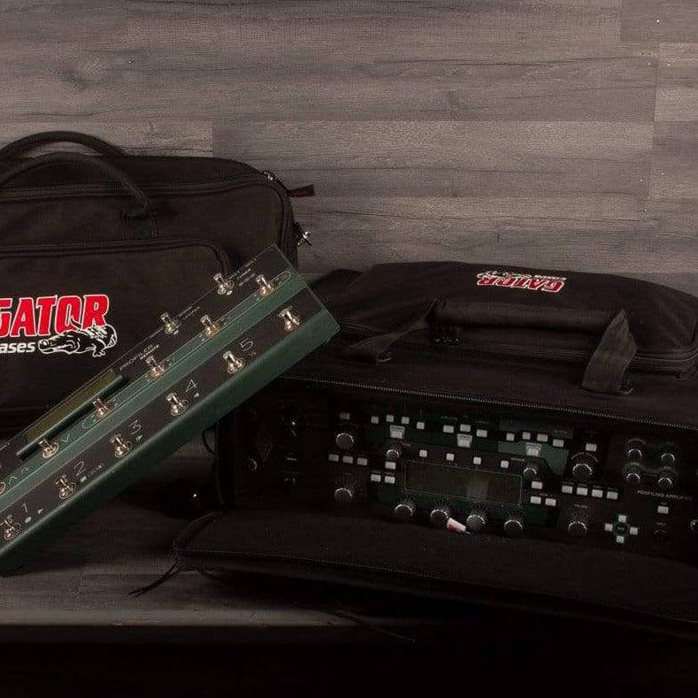Kemper Amplifier USED - Kemper Profiling Amp Rack (Black) with Kemper Remote and Gator Cases