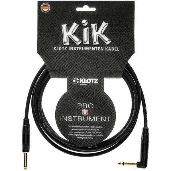Klotz KIKG Angled Guitar Cable - 6m - MusicStreet