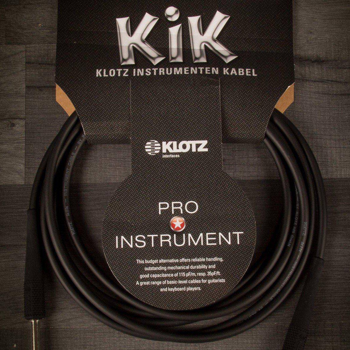 Klotz KIKG Instrument Cable, 3m - MusicStreet