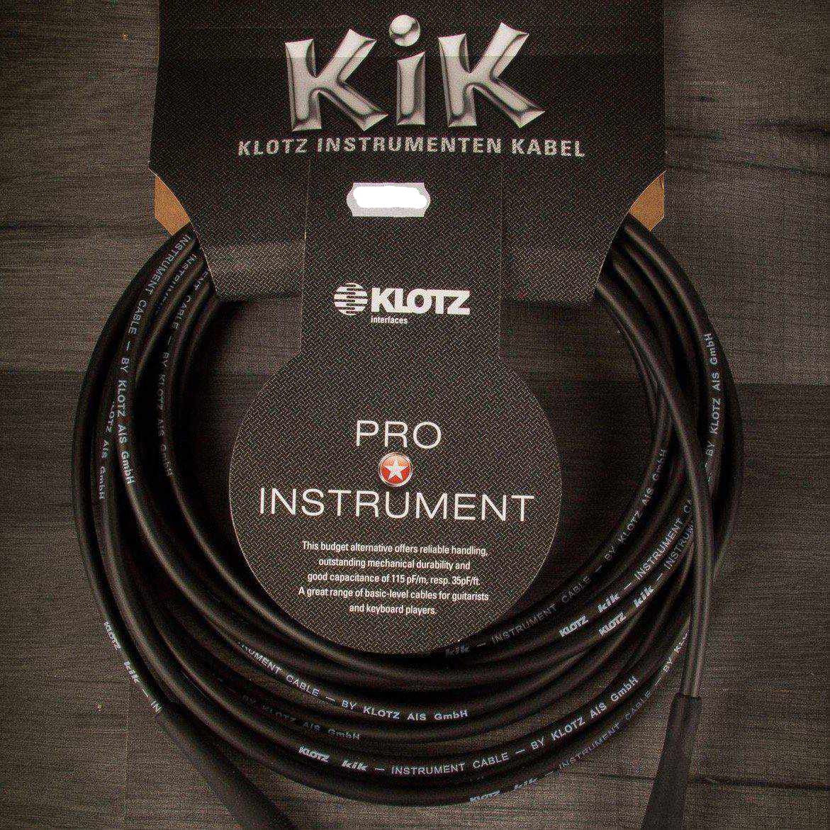 Klotz KIKG Instrument Cable, 6m - MusicStreet