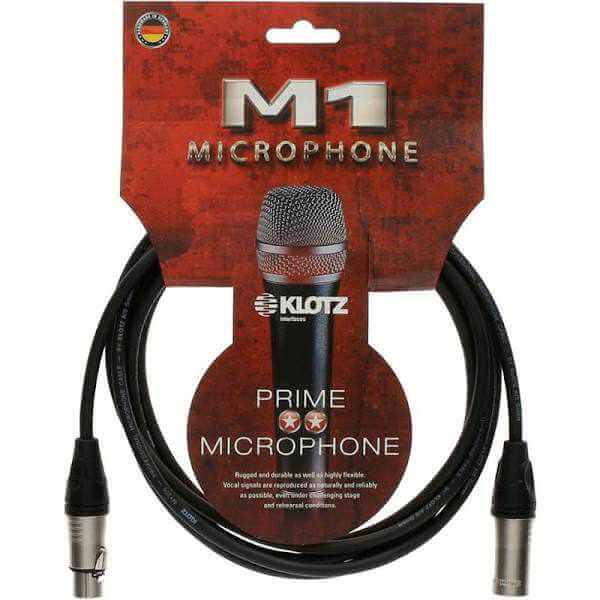 Klotz M1 3m XLR Microphone Cable