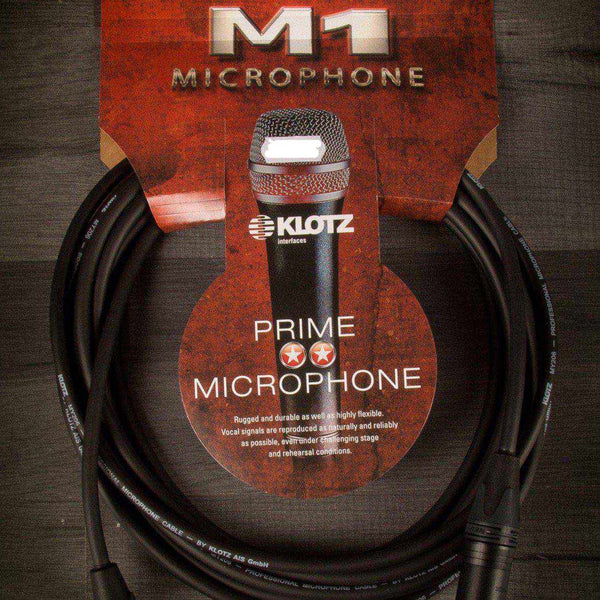 Klotz M1 5m XLR Microphone Cable - MusicStreet