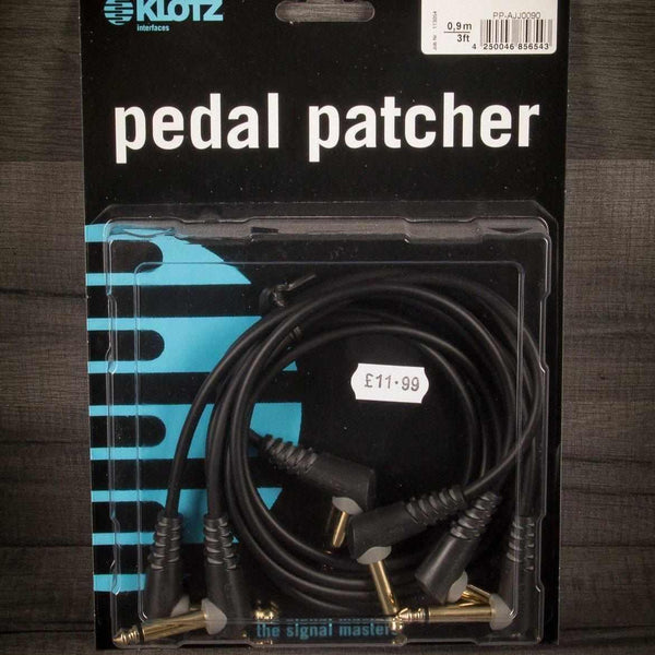 Klotz Patch Cables 0.9m x3