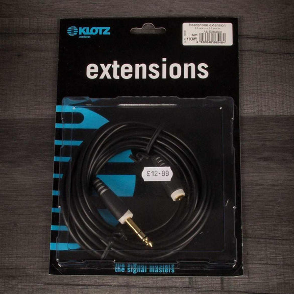 Klotz Stereo headphone extension - 3m