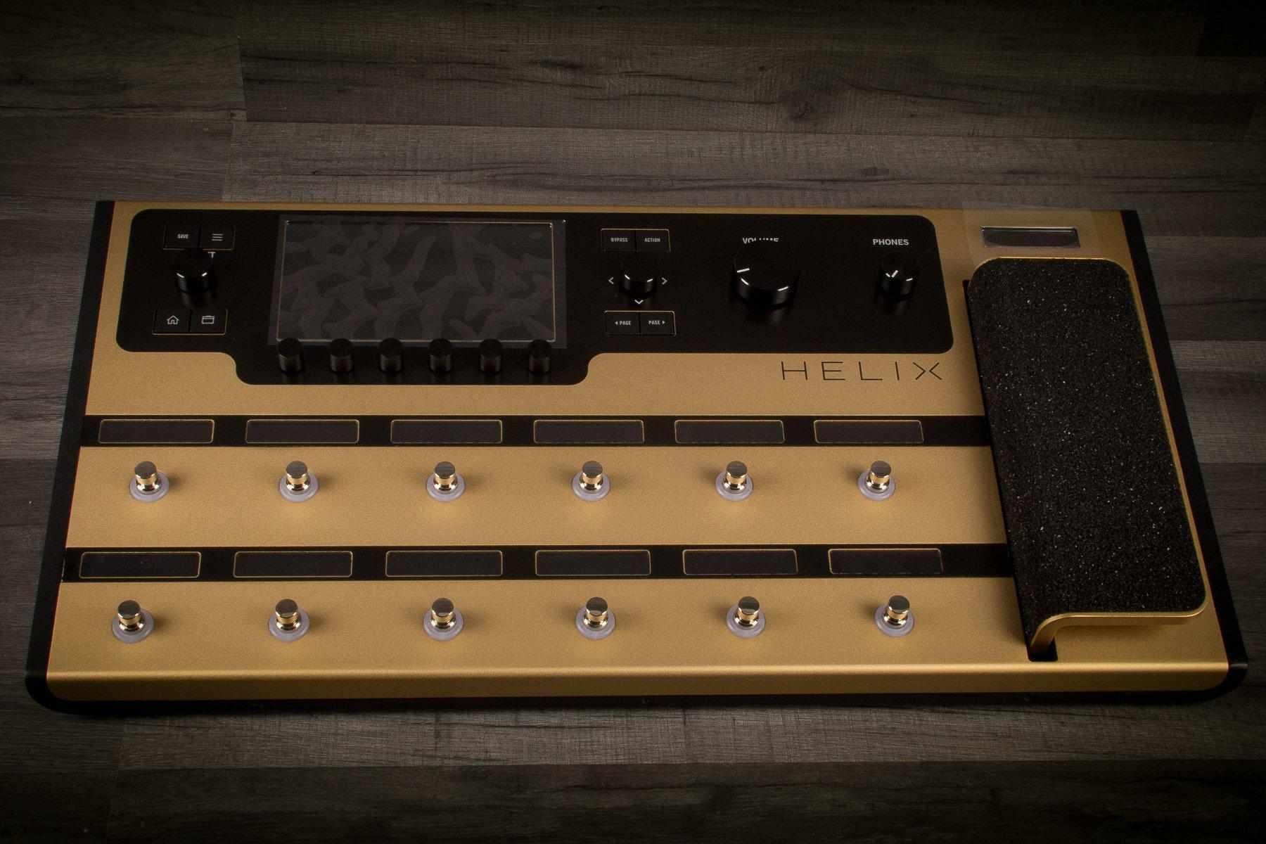 Line 6 Helix Guitar Processor - Limited Edition Gold