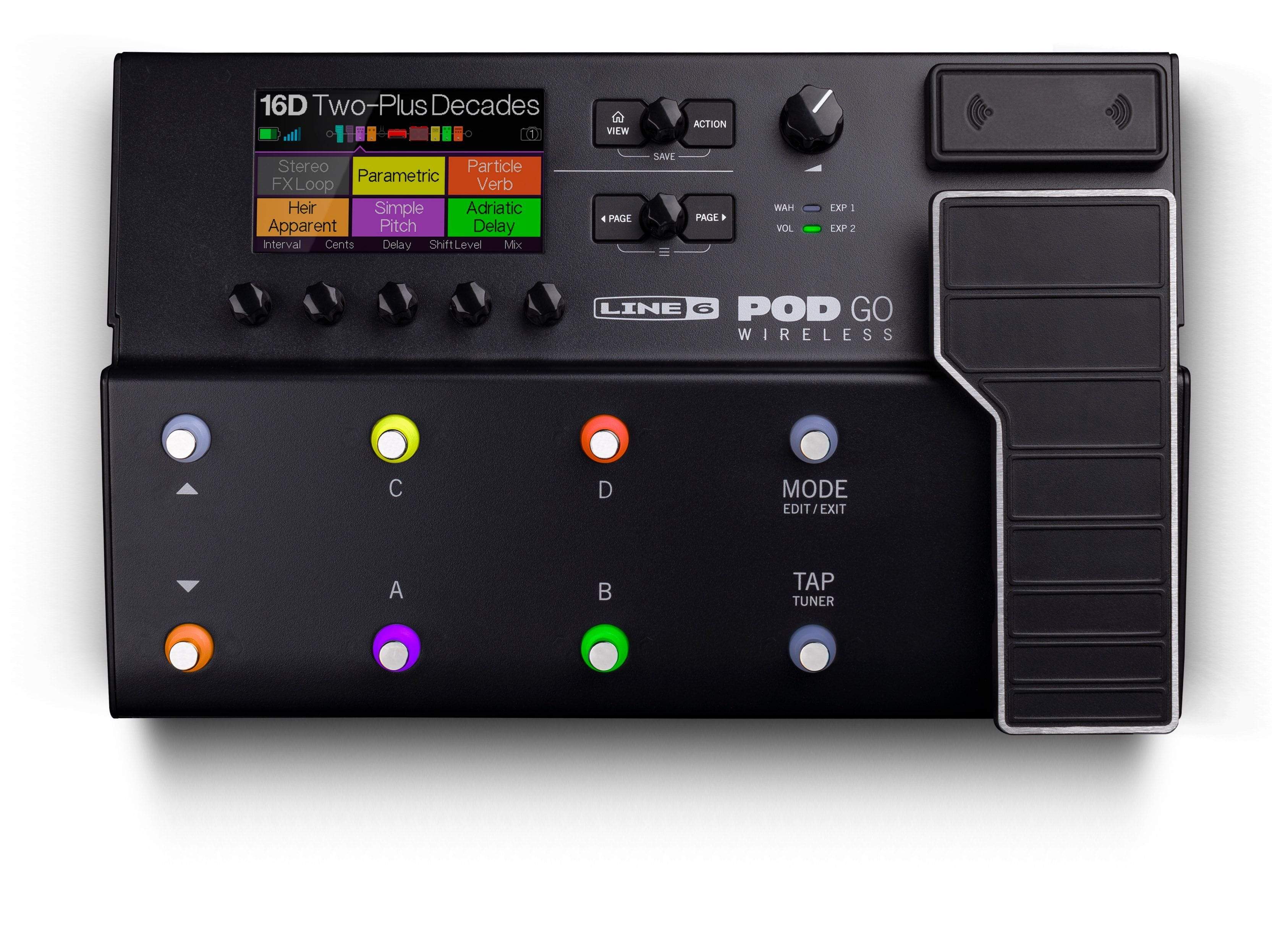 Line 6 PodGo Wireless Multi Effects Guitar Pedal