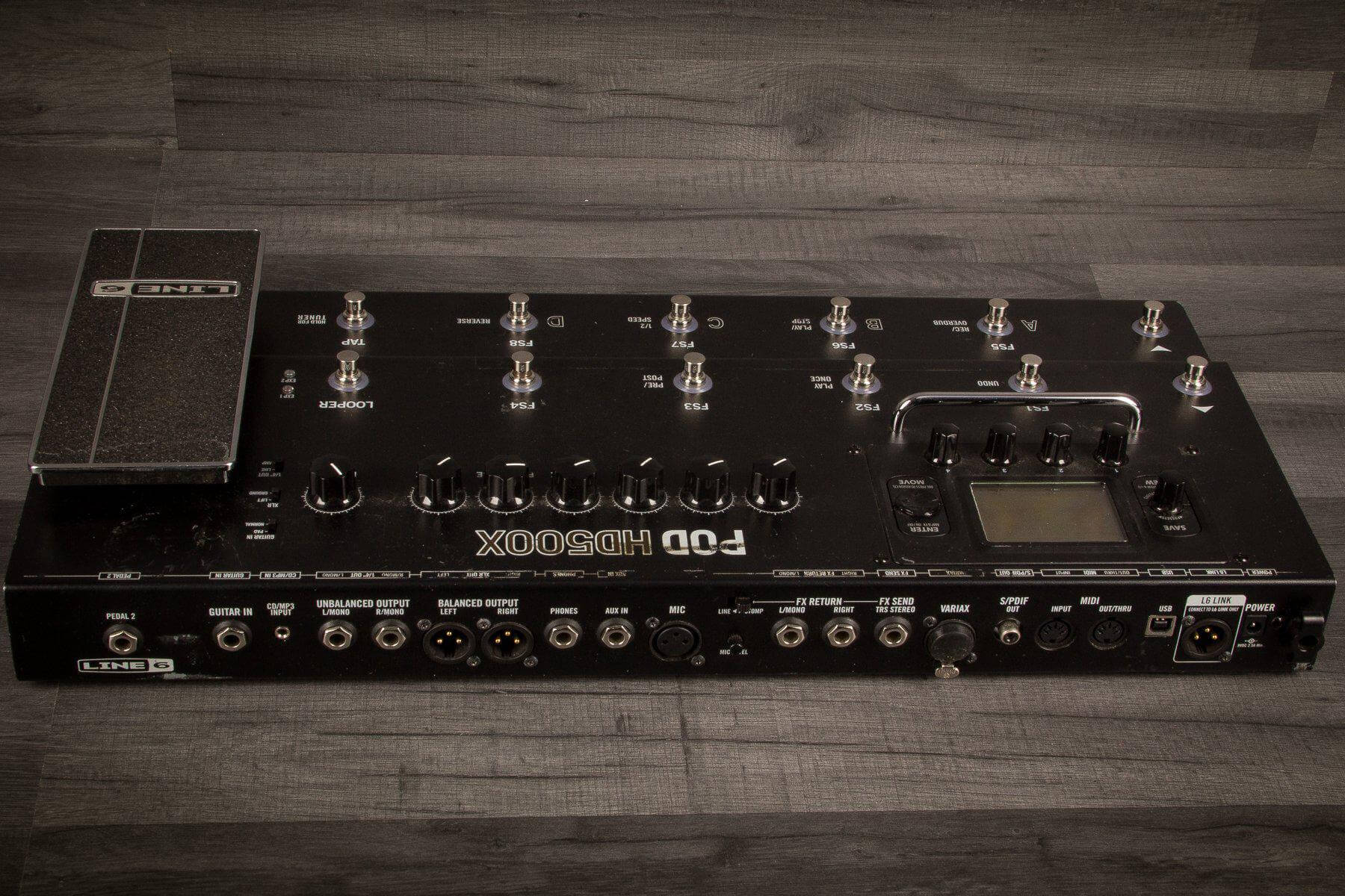 USED - Line 6 Pod HD500X Guitar Multi Effects