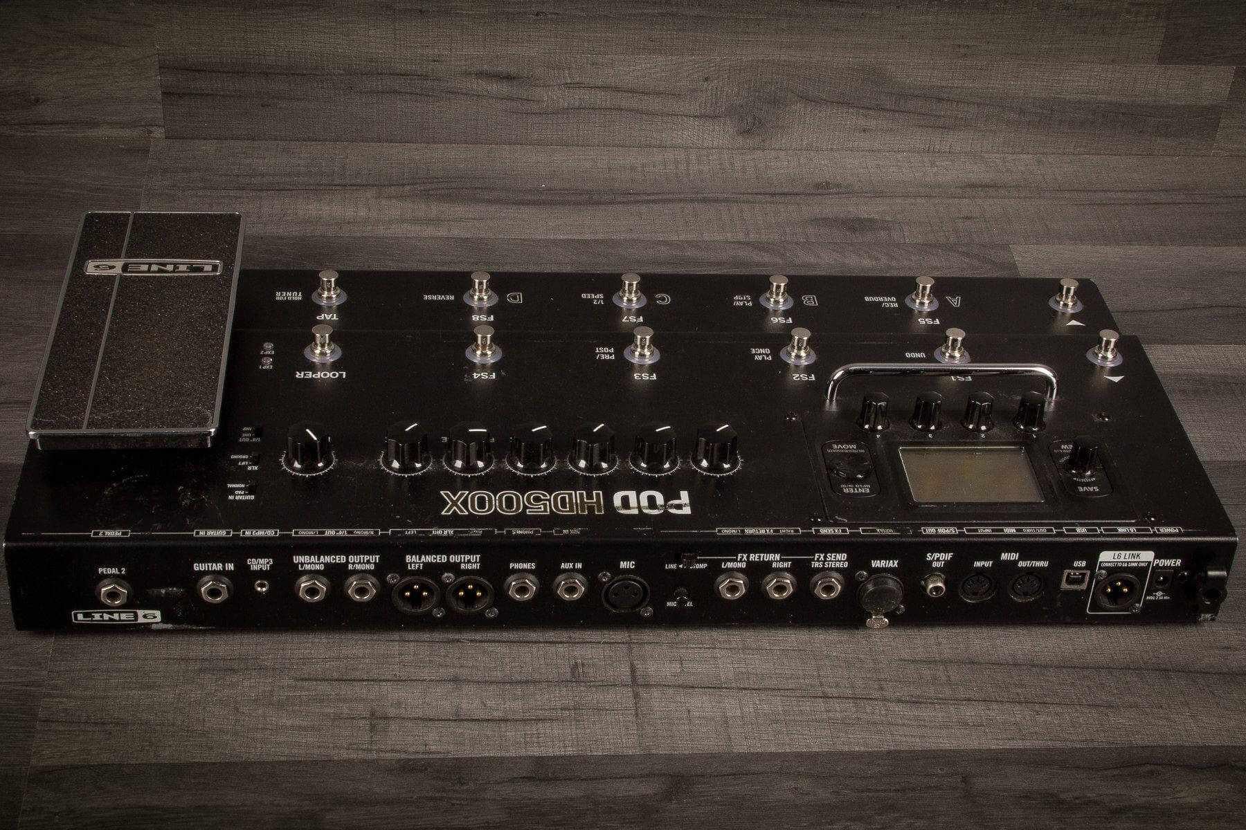 USED - Line 6 Pod HD500X Guitar Multi Effects