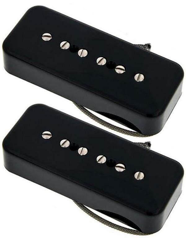 Lollar Pickups P-90 Soap Bar Set - Black