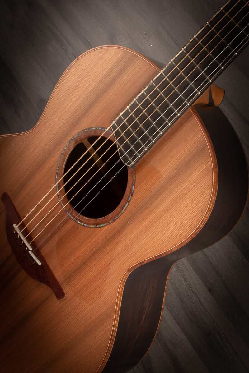 Lowden Acoustic Guitar Lowden F-50  African Blackwood and Sinker Redwood model