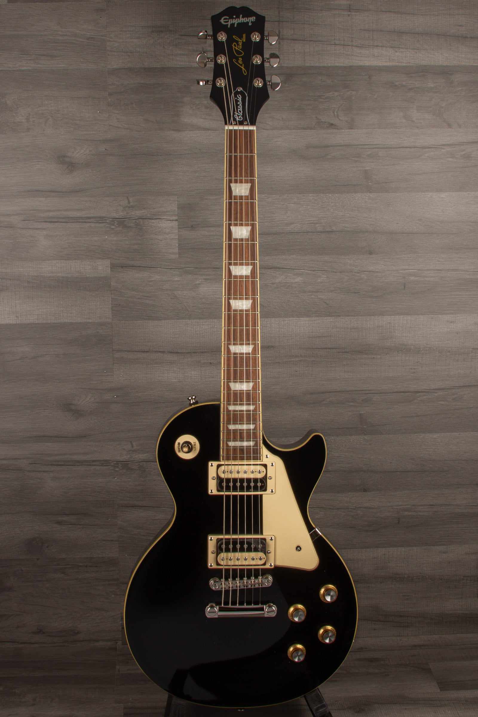 Epiphone Les Paul Classic - Ebony - MusicStreet