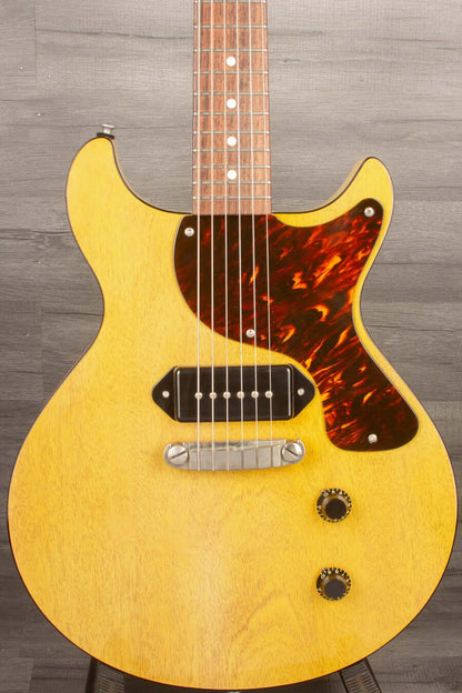 Patrick James Eggle Macon Junior DC Electric Guitar - TV Yellow s#30518