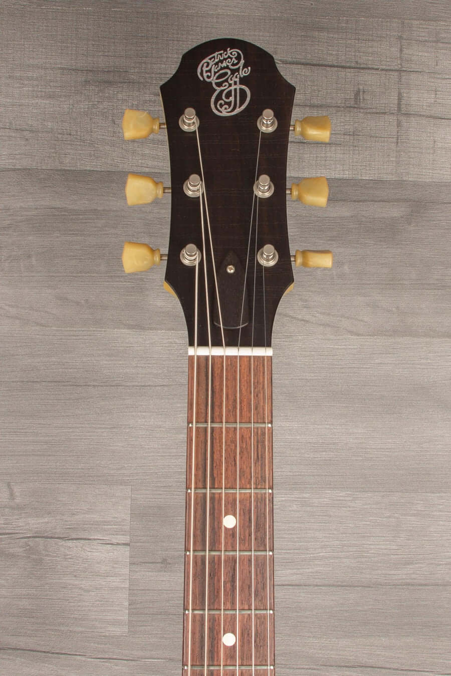 Patrick James Eggle Macon Junior DC Electric Guitar - TV Yellow s#30518
