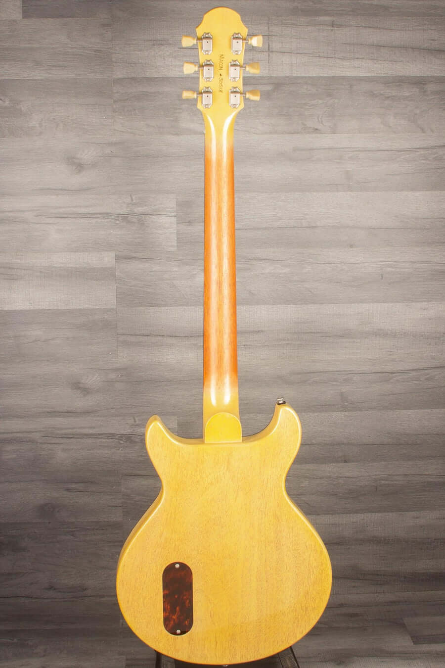 Patrick James Eggle Macon Junior DC Electric Guitar - TV Yellow s#30518