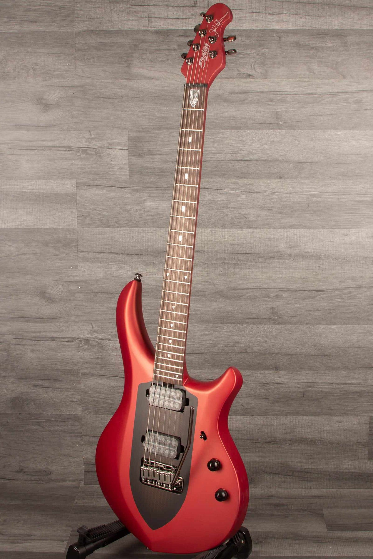 Sterling by MusicMan Majesty Electric Guitar - Iced Crimson