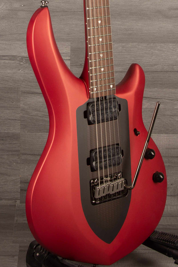 Sterling by MusicMan Majesty Electric Guitar - Iced Crimson - MusicStreet